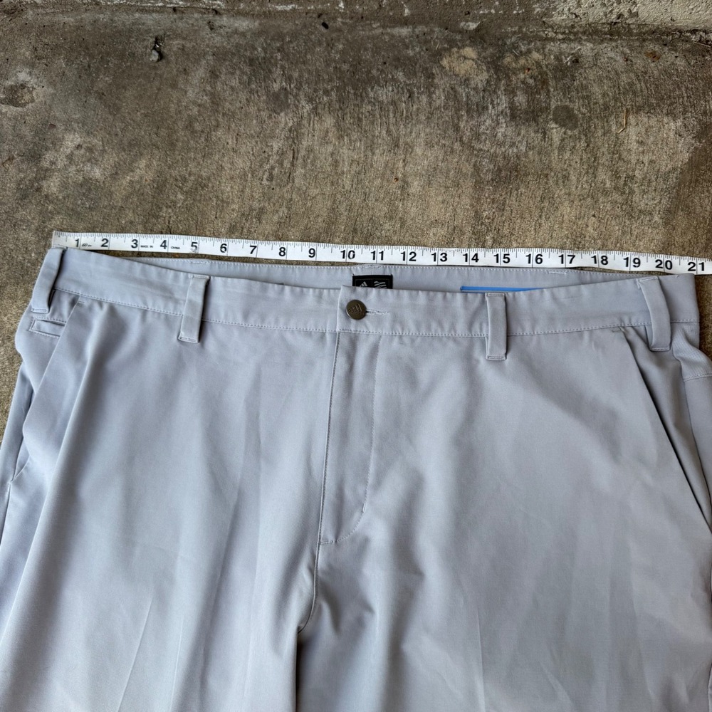 Adidas Mens Ultimate365 Golf Pants Light Grey Performance Stretch 40x31 - Picture 5 of 8